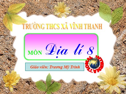 Bài giảng môn Địa lí Lớp 8 - Tiết 11, Bài 9: Khu vực Tây Nam Á - Trương Mỹ Trinh