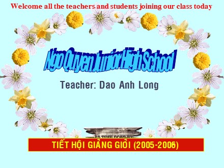 Bài giảng môn Tiếng Anh Lớp 8 - Unit 13: Festivals - Period 80: Getting started + Listen and read