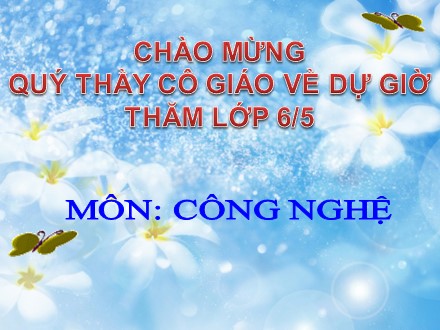 Bài giảng Công nghệ Lớp 6 - Tiết 3, Bài 16: Vệ sinh an toàn thực phẩm