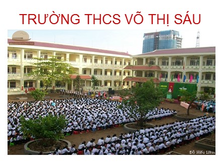 Bài giảng Địa lí Lớp 7 - Bài 13: Môi trường đới ôn hoà - Năm học 2018-2019 - Trường THCS Võ Thị Sáu