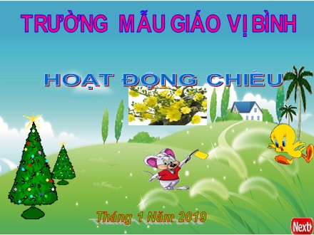 Bài giảng Lớp Chồi 2 - Bài: Ngày tết quê em - Trường mẫu giáo Vị Bình