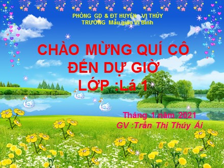 Bài giảng Lớp Lá 1 - Bài: Mèo con học chải răng - Năm học 2020-2021 - Trần Thị Thúy Ái