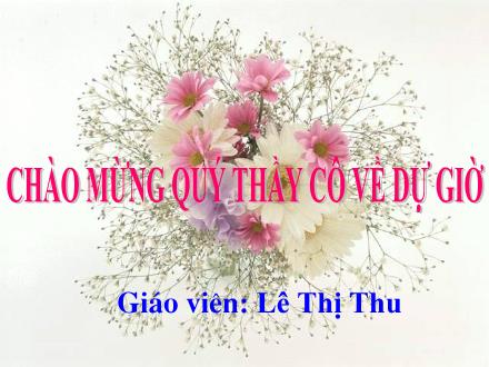 Bài giảng môn Ngữ văn Lớp 9 - Tiết 76: Cố hương - Lê Thị Thu