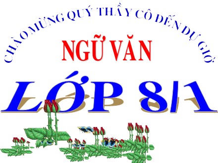 Bài giảng Ngữ văn Lớp 8 - Tiết 24: Trợ từ, thán từ