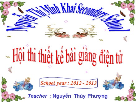 Bài giảng Tiếng Anh Lớp 6 - Unit 4: Big or small? - Section C: Getting ready for school (C4-7) - Nguyễn Thúy Phượng