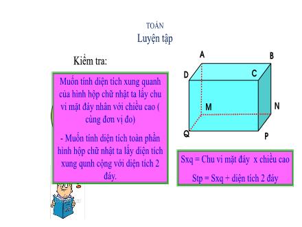 Bài giảng Toán Lớp 5 - Bài: Luyện tập (Trang 110)