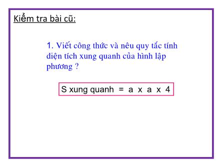 Bài giảng Toán Lớp 5 - Bài: Luyện tập (Trang 112)