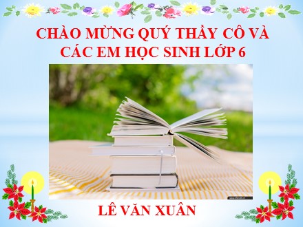 Bài giảngNgữ văn Lớp 6 - Tiết 110: Cây tre Việt Nam (Thép mới) - Lê Văn Xuân