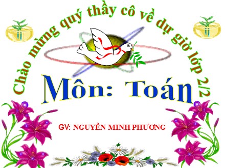 Bài giảng Toán Lớp 3 - Bài: Thực hành xem đồng hồ - Nguyễn Minh Phương