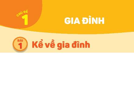 Bài giảng Tự nhiên và xã hội 1 (Kết nối tri thức) - Bài 1: Kể về gia đình - Năm học 2024-2025 - Nguyễn Thị Ánh Tuyết