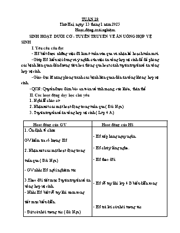Giáo án Lớp 4 (Kết nối tri thức) - Tuần 19 - Năm học 2024-2025 - Nguyễn Thị Bích Thủy