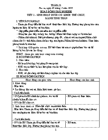 Giáo án Lớp 4 (Kết nối tri thức) - Tuần 21 - Năm học 2024-2025 - Đinh Thị Hồng Vân
