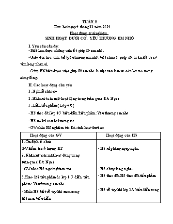 Giáo án Lớp 4 (Kết nối tri thức) - Tuần 9 - Năm học 2024-2025 - Nguyễn Thị Bích Thủy