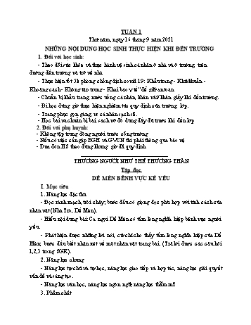 Giáo án Lớp 4 - Tuần 1 - Năm học 2021-2022 - Nguyễn Thị Bích Thủy