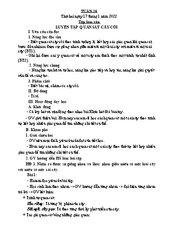 Giáo án Lớp 4 - Tuần 19 - Năm học 2021-2022 - Nguyễn Thị Bích Thủy