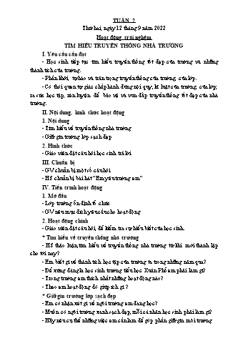 Giáo án Lớp 4 - Tuần 2 - Năm học 2022-2023 - Nguyễn Thị Bích Thủy Giáo án Lớp 4 - Tuần 2 - Năm học 2022-2023 - Nguyễn Thị Bích Thủy