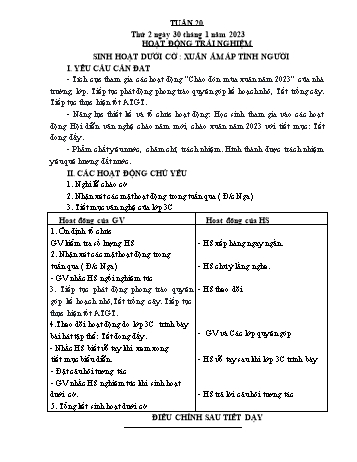 Giáo án Lớp 4 - Tuần 20 - Năm học 2022-2023 - Nguyễn Thị Bích Thủy