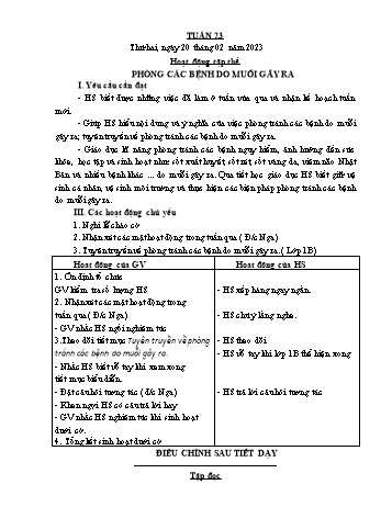 Giáo án Lớp 4 - Tuần 23 - Năm học 2022-2023 - Nguyễn Thị Bích Thủy