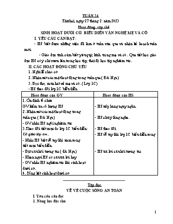 Giáo án Lớp 4 - Tuần 24 - Năm học 2022-2023 - Nguyễn Thị Bích Thủy