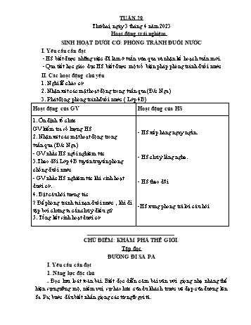 Giáo án Lớp 4 - Tuần 29 - Năm học 2022-2023 - Nguyễn Thị Bích Thủy