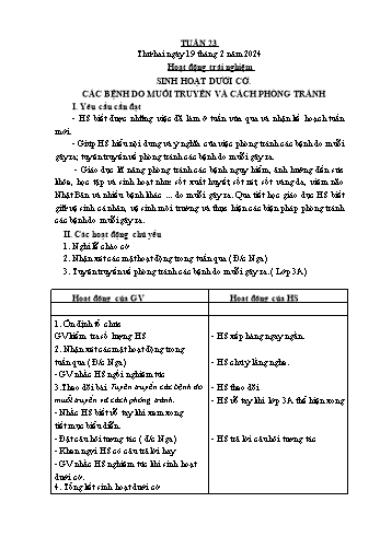 Giáo án Lớp 5 - Tuần 23 - Năm học 2023-2024 - Bạch Thị Đào