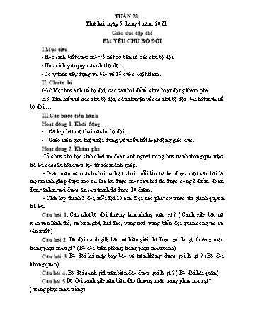 Giáo án Lớp 5 - Tuần 28 - Năm học 2020-2021 - Nguyễn Thị Bích Thủy