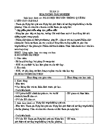 Kế hoạch bài dạy Lớp 4 (Kết nối tri thức) - Tuần 25 - Năm học 2024-2025 - Lê Thị Hồng Hạnh