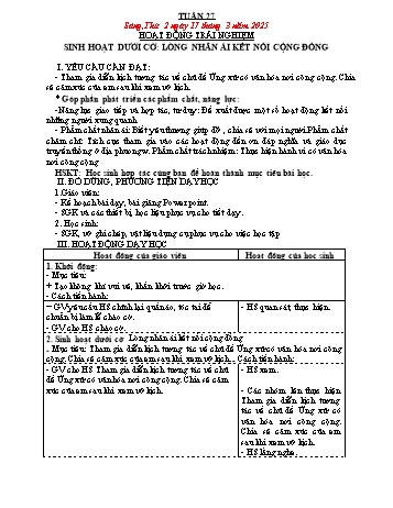 Kế hoạch bài dạy Lớp 4 (Kết nối tri thức) - Tuần 27 - Năm học 2024-2025 - Nguyễn Thị Trung